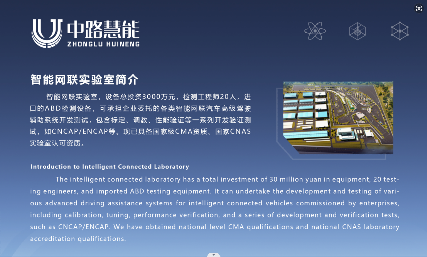 智能网联实验室简介